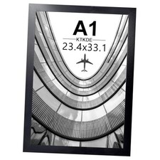 A1 Modern Picture or Poster Frame,23.4x33 Poster Frame A1-1Pack Black
