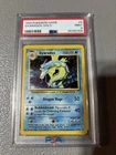 Pokémon TCG Base Set Gyarados Holo Card 6/102 Rare PSA 9