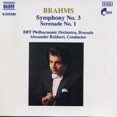 Johannes Brahms Symphony No.3 Serenade No.1 (CD) Album