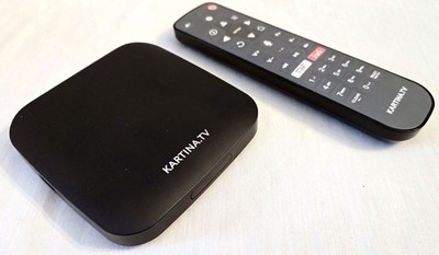 Kartina.TV EVA Receiver by Dune HD, Model TV-177K, with Remote