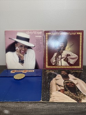 Betty Wright Barry White Vinyl Lot (4) Soul Funk LPs 70s 80s