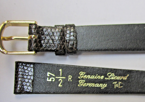 5 Vintage Watch Bands - T&C, Kreisler, Hifi- Lizard, Leather - Picture 10 of 15