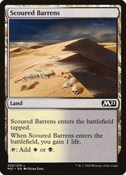 Scoured Barrens #250 Core Set 2021