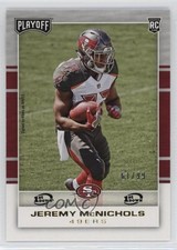 2017 Panini Playoff Rookies 1st Down 61/99 Jeremy McNichols #239 0q3