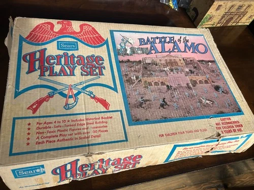 MARX   SEARS HERITAGE ALAMO PLAYSET