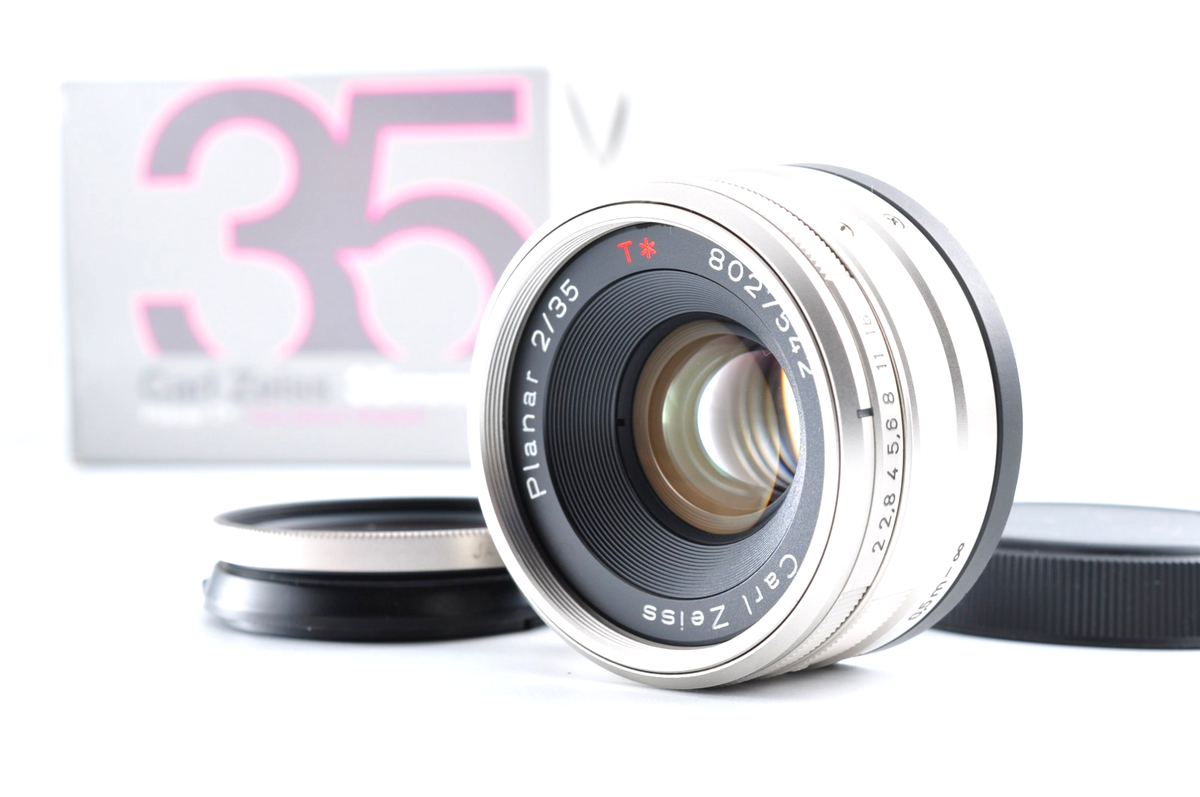 N MINT/BOX] Contax Carl Zeiss T* Planar 35mm f2 Lens for G1