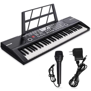 61 Key Music Electronique Clavier Électrique Piano orgue numérique avec support & Mic USA