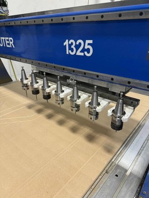 CNC Router Tool Magazine ISO30 BT30 Linear Tool Changer