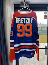 Edmonton Oilers Wayne Gretzky Jersey CCM Blue Size 54