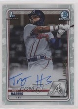 2020 Bowman Chrome Prospect Refractor 340/499 Trey Harris #CPA-TH Auto 0z8v
