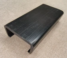 606-43 Argo Chain Rubbing Block Black Plastic Slider On Frame