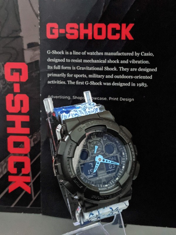 Casio G-Shock GA-100C Custom Watch – No Reserve Auction – MSRP $130