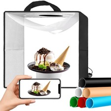Fotobox, Lichtbox, Fotostudio, LED, Hintergrund, tragbar, Produktfotografie