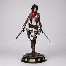Anime Attack on Titan Mikasa Ackerman 1/6 31cm PVc Statue Figure Collection - Image 2