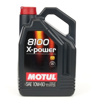 Motul Usa 8100 X-Power 10W-60 5 Liter Bottle