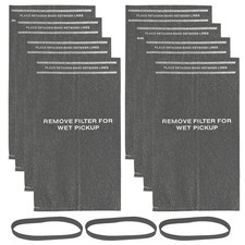 8 Pack 38737 Dust Filter Bags Replacement for Craftsman 2 to 2.5 Gallon Wet/Dry