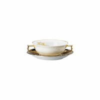 Rosenthal Suppentasse Heritage Midas Mit Untertasse, Porzellan, Bunt, 310 Ml
