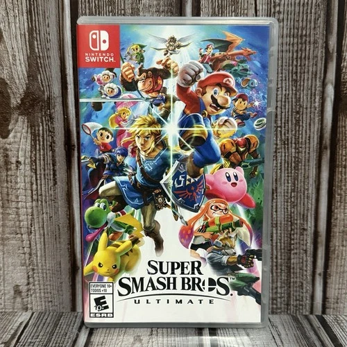 Super Smash Bros. Ultimate Nintendo Switch CASE ONLY No Game