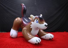 Dog Husky Cartoon Inflatable-inflate Blow Toy Pool Party Room Garden Decor 2m