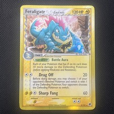 Pokemon Feraligatr 2/101 EX Dragon Frontiers Delta Species Holo Rare Card