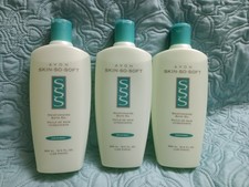 Lot of 3 Vintage Avon Skin So Soft Original Bath Oil 16oz  SEALED 