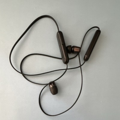 Sony Wireless Bluetooth Neckband Earbuds Built-In Mic Black