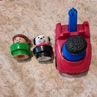 Fisher-Price Little People Chunky Figures Lot of 4 with includes Dog Vintage