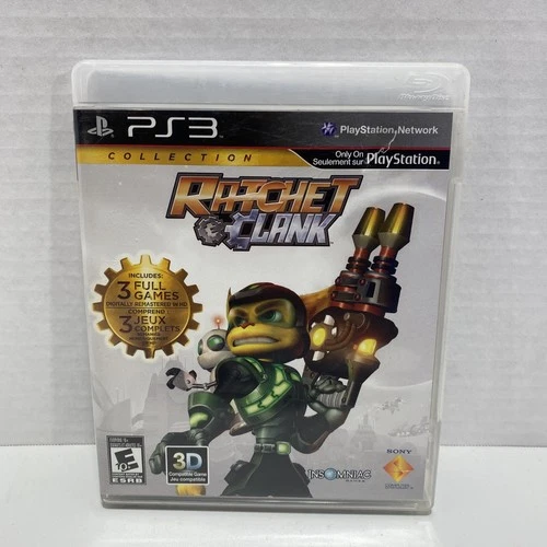Ratchet & Clank Collection (Sony Playstation 3, PS3) Damaged Artwork, Tested