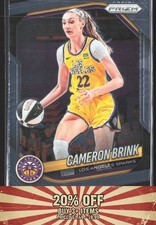 2025 Panini Prizm WNBA #87 Cameron Brink Los Angeles Sparks