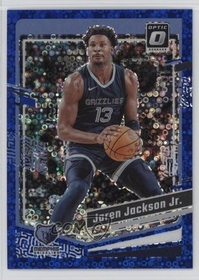 2023 Panini Donruss Optic Fast Break Blue Prizm 16/49 Jaren Jackson Jr #181 1a1r