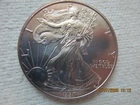 1997 "AMERICAN EAGLE" ONE DOLLAR ONE OUNCE FINE SILVER COIN #1