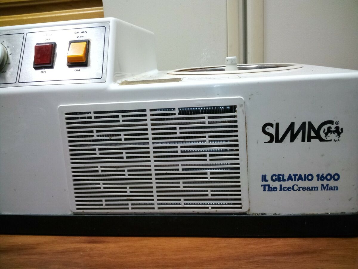 Simac IL Gelataio 1600 The Ice Cream Man Maker Tested. | eBay Simac IL Gelataio 1600 The Ice Cream Man Maker Tested. | eBay