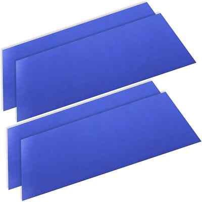 Abtaueinsatz Kühlschrank Gefriermatte Frostschutzmatte manuell Enteisung 50 x 25 cm - 4er Pack