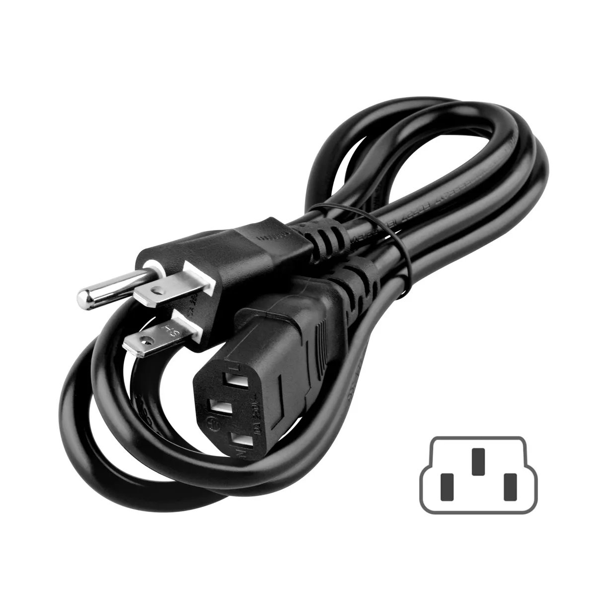 5ft AC Power Cord Cable For Vox Valvetronix AD15VT AD30VT AD50VT