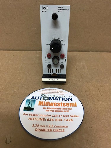 B&F INSTRUMENTS 1-727 GD/C 55-01036-29 INPUT CONDITIONER FRESHIPSAMEDAY - 第 3/11 張圖片