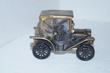 1908 BUICK CAR Cast Metal Coin Bank by Banthrico Inc Chicago USA PETERSBOROUGH
