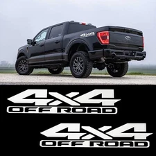 4x4 Off Road Decals Rear Trunk Side Stickers For Ford F-150 F-250 Super Duty