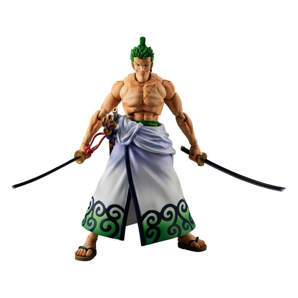 ACTION FIGURE ONE PIECE - ZOROJURO - VARIABLE ACTION HEROES REF