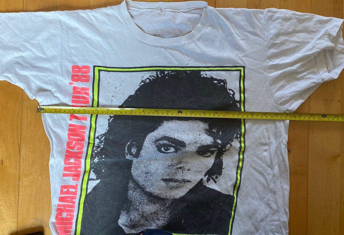 マイケルジャクソン ヴィンテージ Tシャツ 1998 ツアー BAD