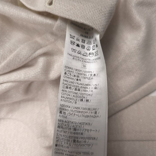 $1295 Eleventy Sand Jersey Unstructured Slim Fit Sport Coat Men US 42 (Italy 52) - Picture 8 of 11
