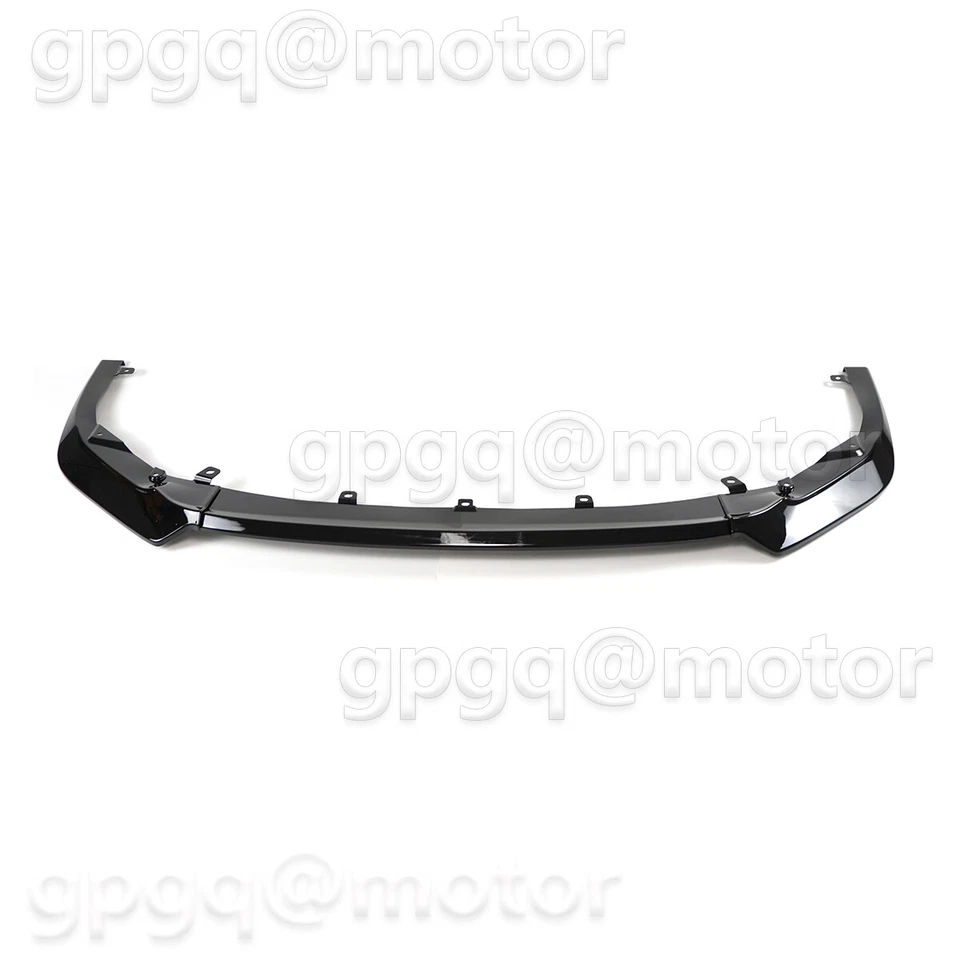 GI I Gloss Black V2 S Style Front Lip Splitter For Subaru WRX VB 2022-25 Bumper - Image 4 of 4