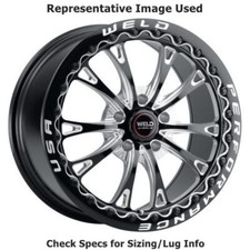 Weld Racing S90871163p43 Belmont Beadlock 17x11 Wheel - Gloss Black Milled