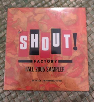 Shout ! Factory Fall 2005 Sampler Promo CD. New Sealed. AWB, Violent Femmes, X. 