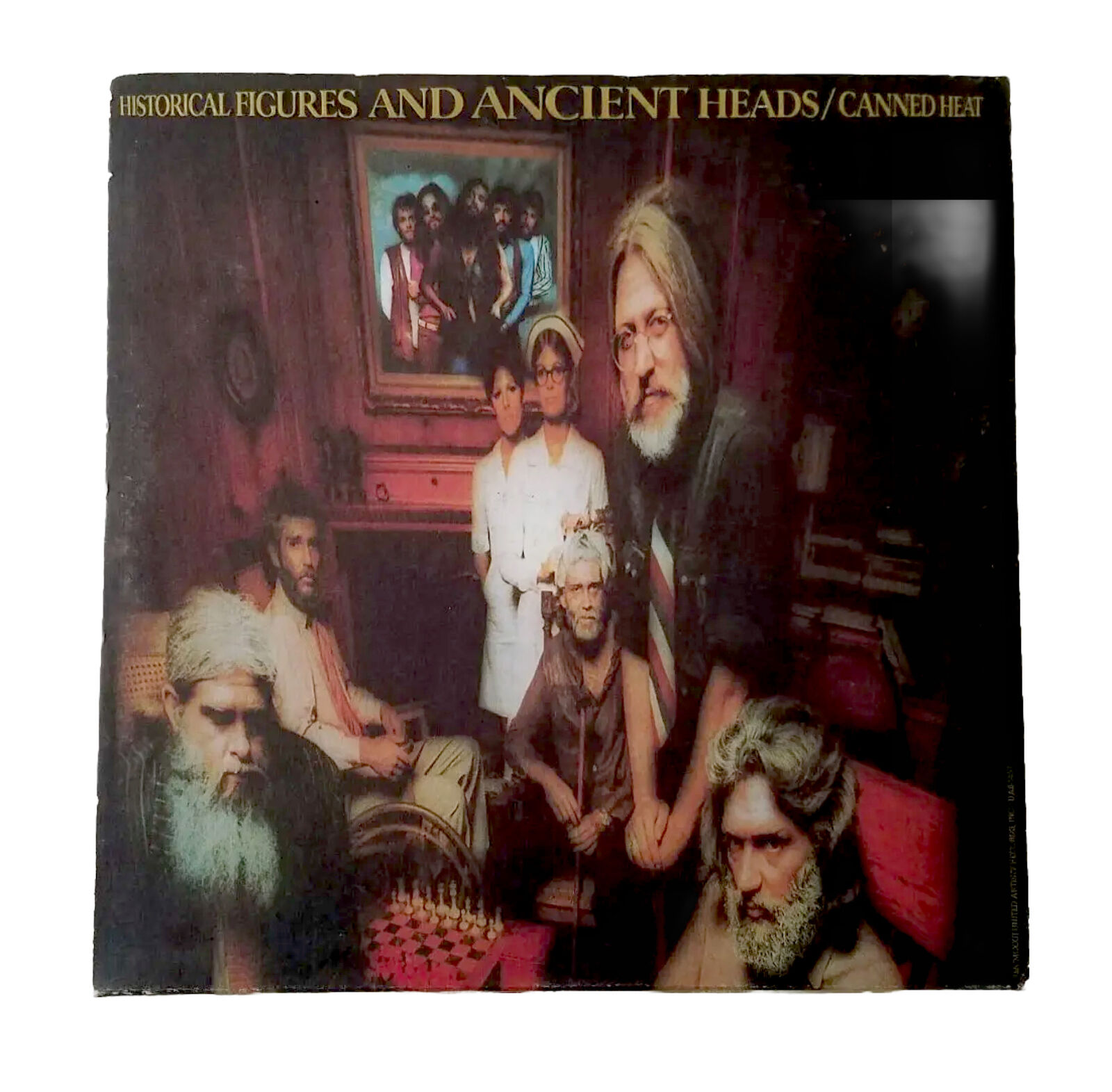 CANNED HEAT Historical Figures and Ancient Heads Vinyl LP Record VG+ Blues Rock