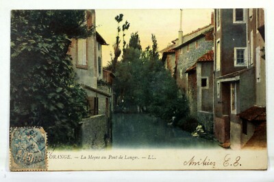 Old postcard 84 ORANGE LA MEYNE AU PONT DE LANGES FRANCE S 268