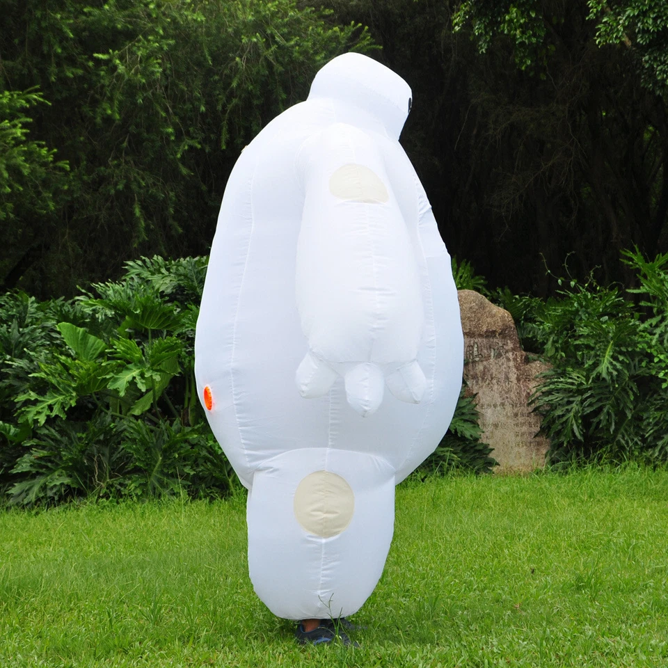Big Hero 6 BayMax Inflatable Costume Halloween Cosplay Party Outfit for Adult - Image 4 of 4