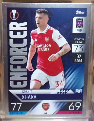 Match Attax 22-23 Champions League Enforcer - Granit Xhaka