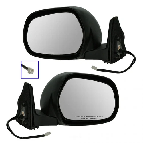 New Power Side View Mirrors Left & Right Pair Set For 03-09 Toyota 4Runner - Bild 1 von 2