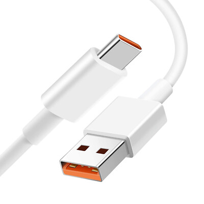 Ladekabel für Original Xiaomi Redmi Note 11 Pro 5G 5A 100W 1m Weiss Typ-C
