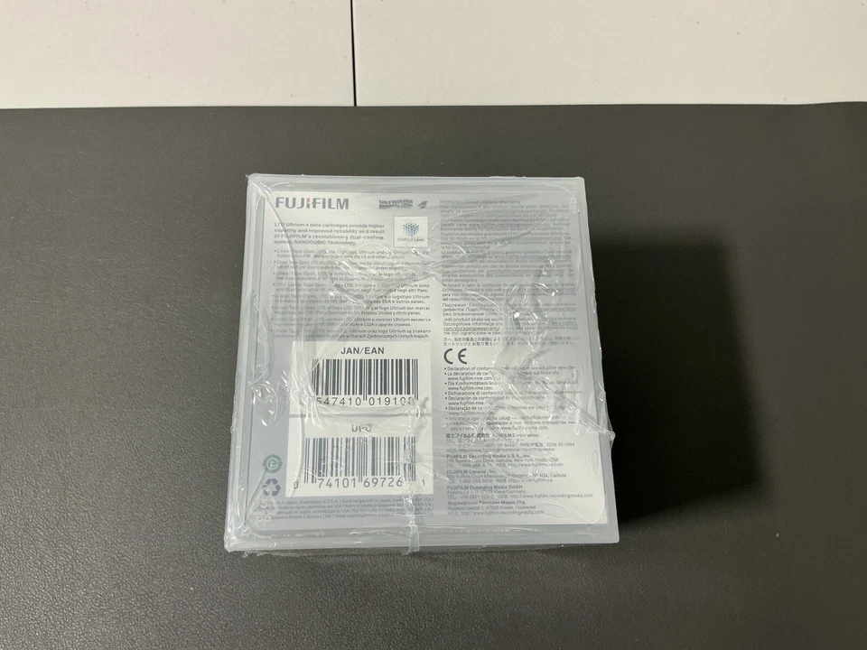 5 x New Fujifilm 15716800 LTO Ultrium 4 800GB 1600GB 1.6TB Data Cartridge Lot - Image 4 of 4